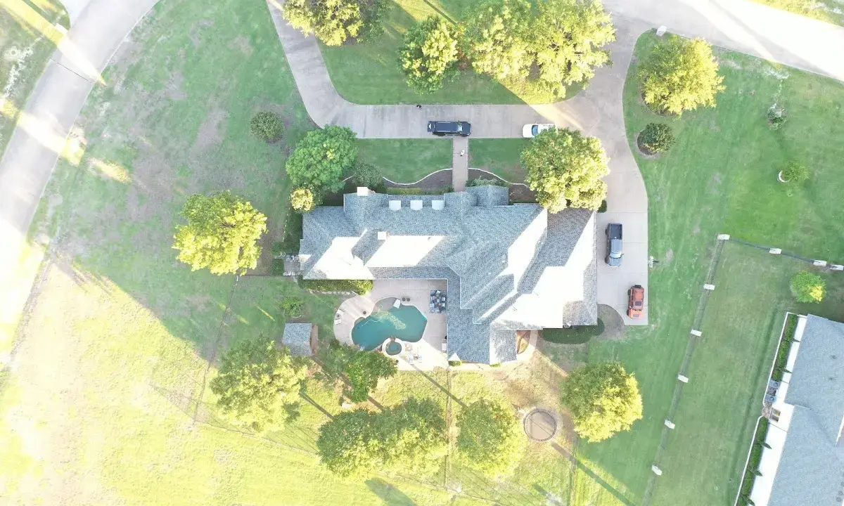 New shingle roof installation on a home in Florham Park